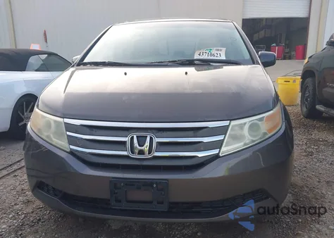 2011 Honda Odyssey Ex-L from USA, damaged, VIN 5FNRL5H66BB056338